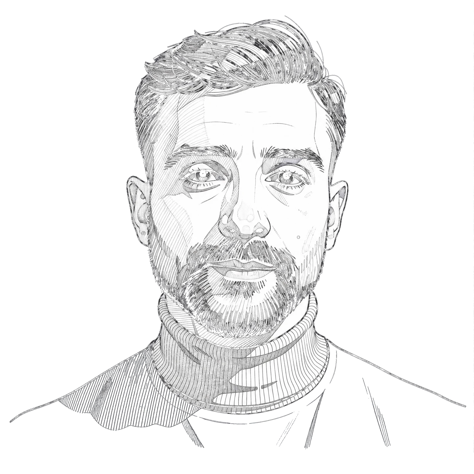 Pencil portrait of Swapneel